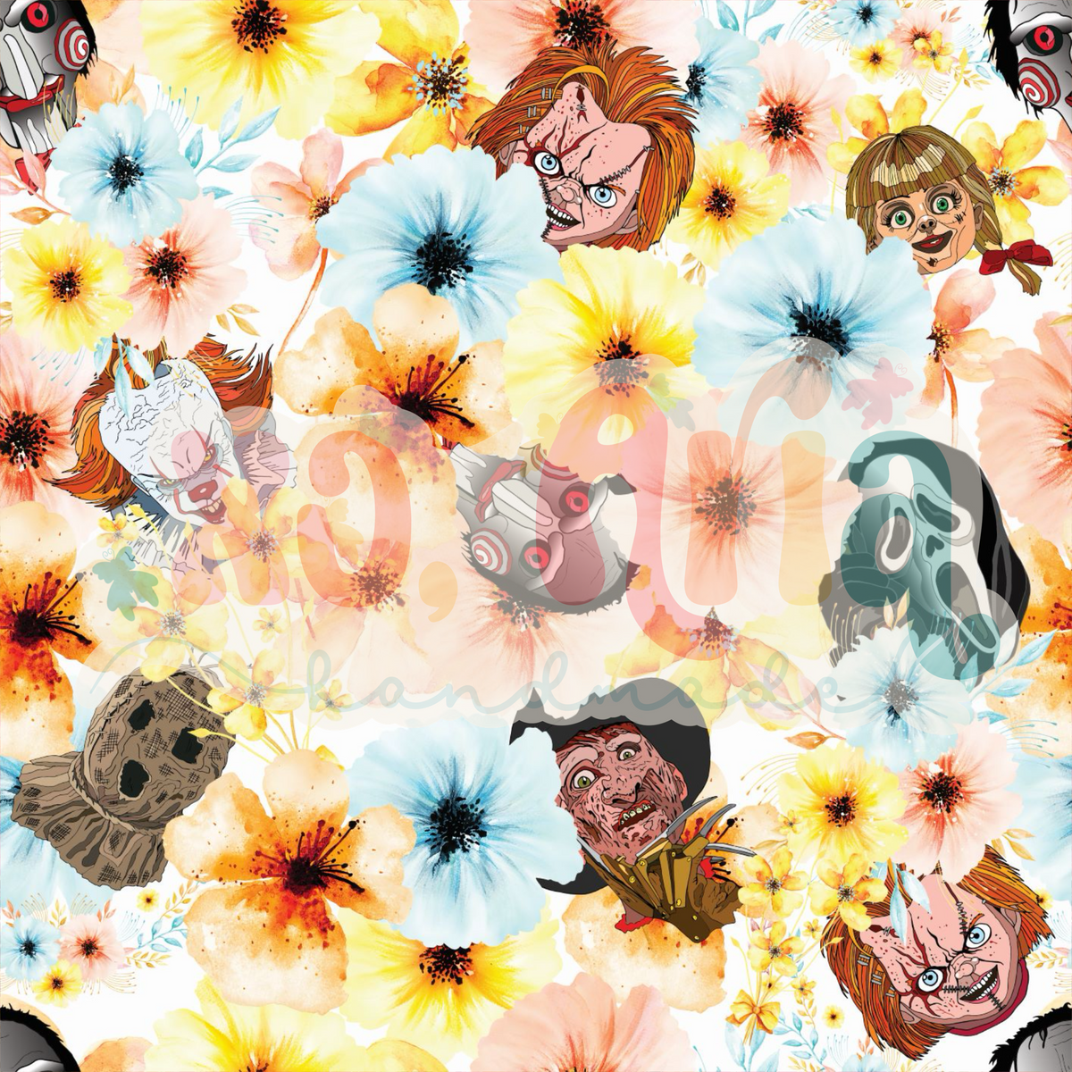 Floral Scary Guys