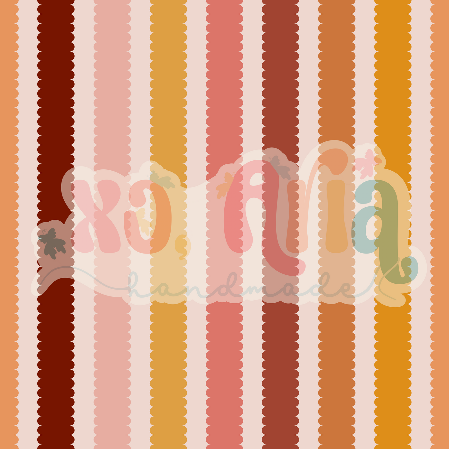 Scalloped Stripes