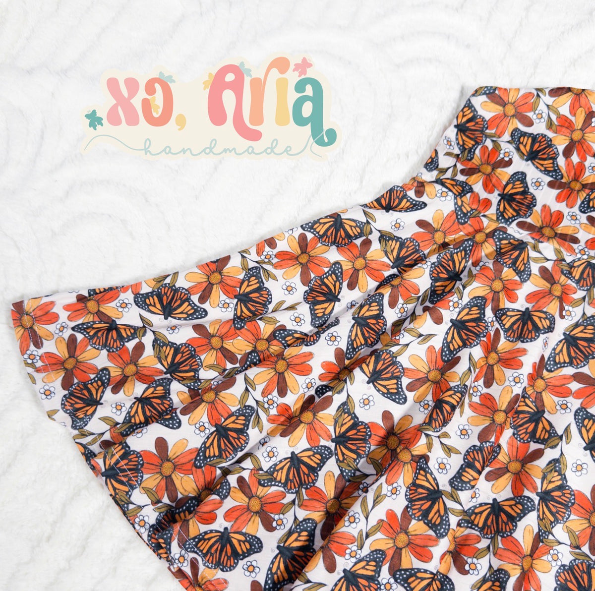 Fall Butterfly Floral