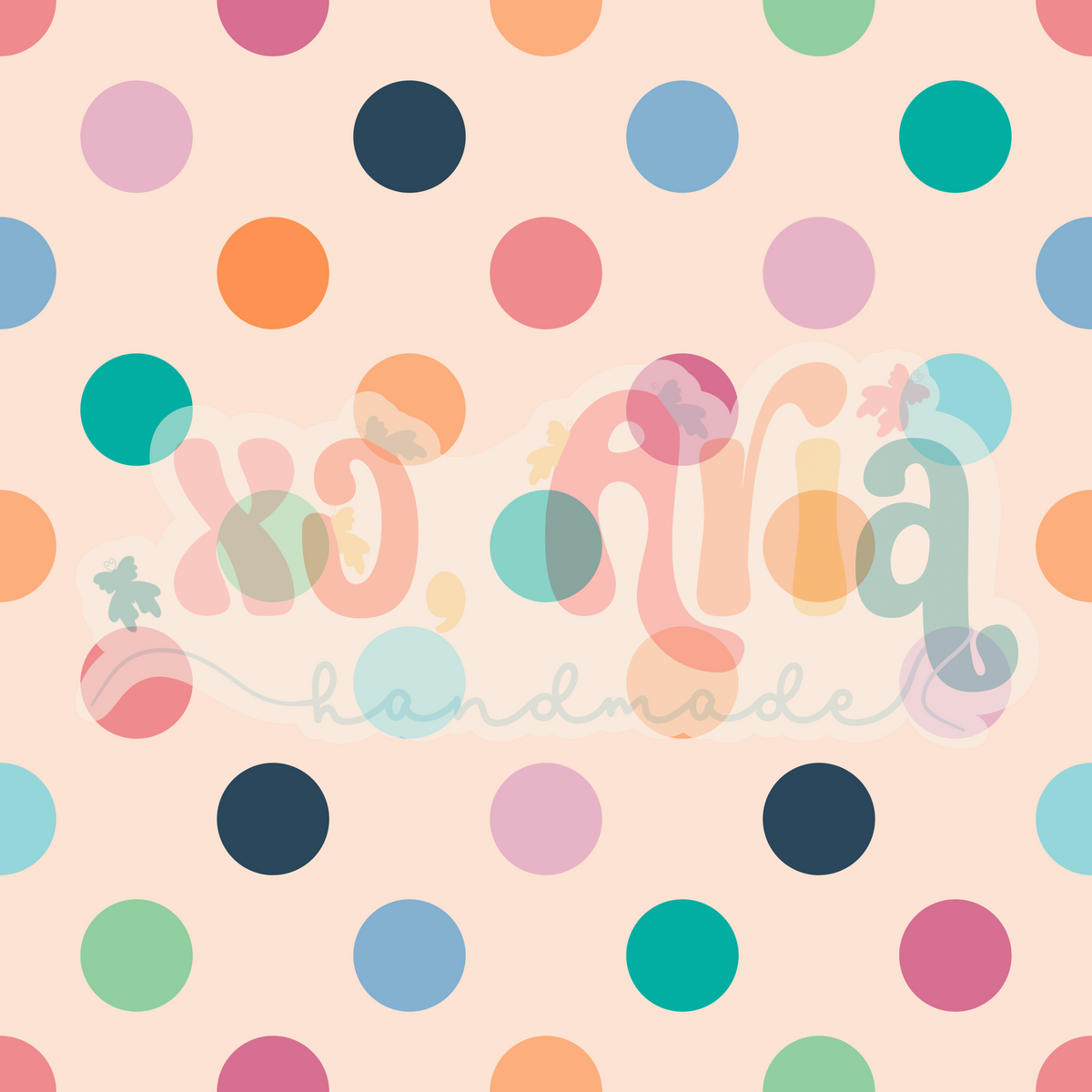 Polkadots on Cream