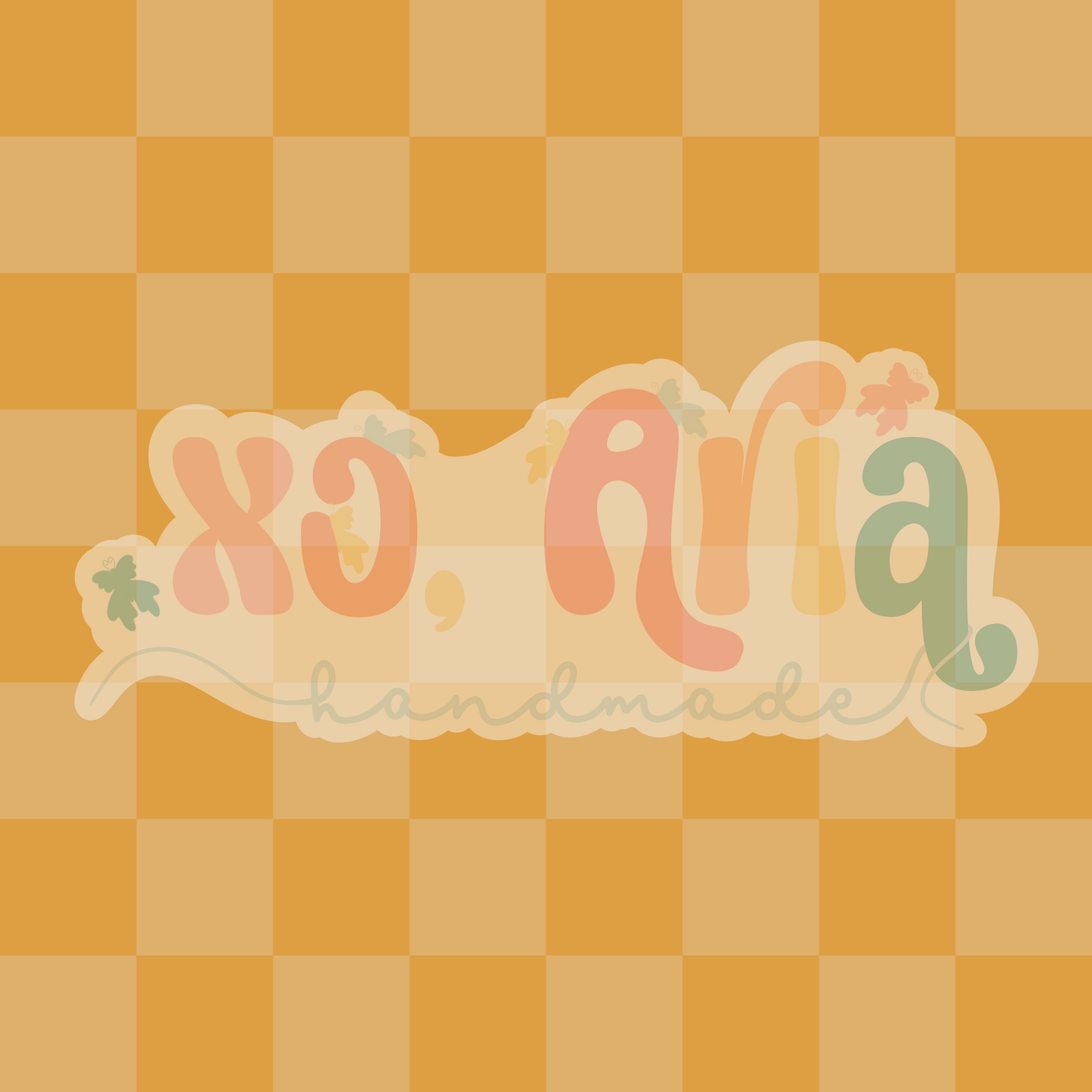 Light Yellow Checkers