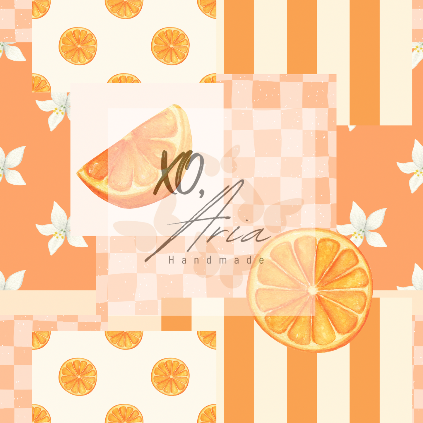 Orange Patchwork