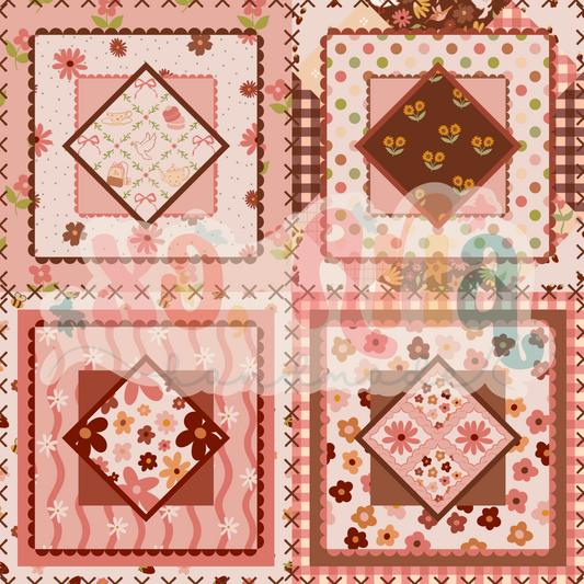 Stitched Cutesy Quilt