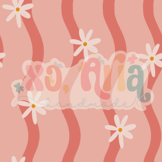 Wavy Daisy Pink