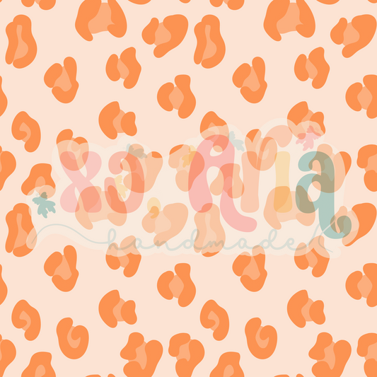 Orange Cheetah (Cream)