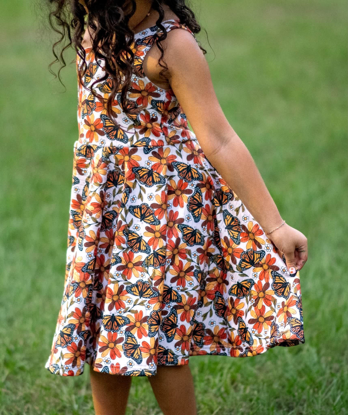 Fall Butterfly Floral