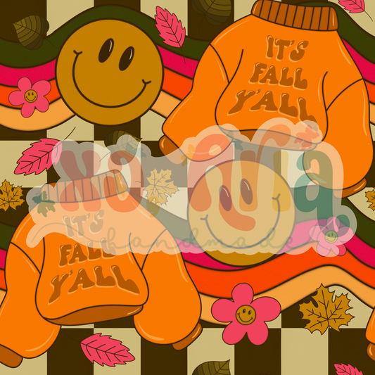Fall Sweaters Checkers