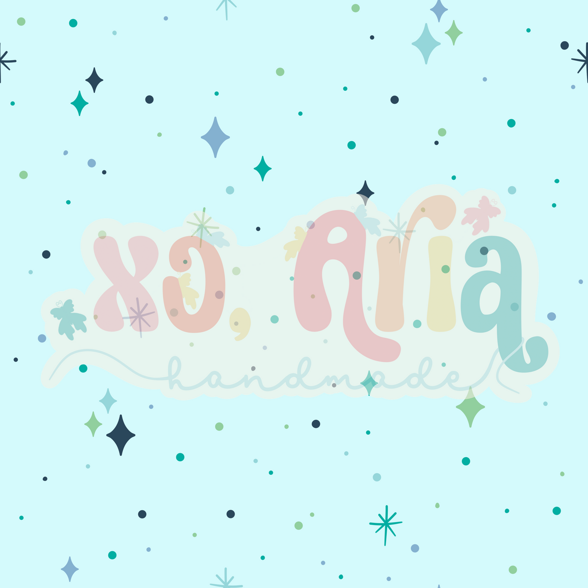 Blue Green Stars
