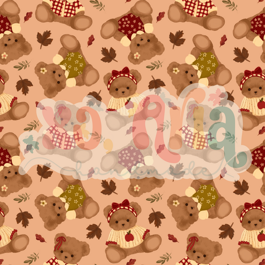 Girly Fall Teddies
