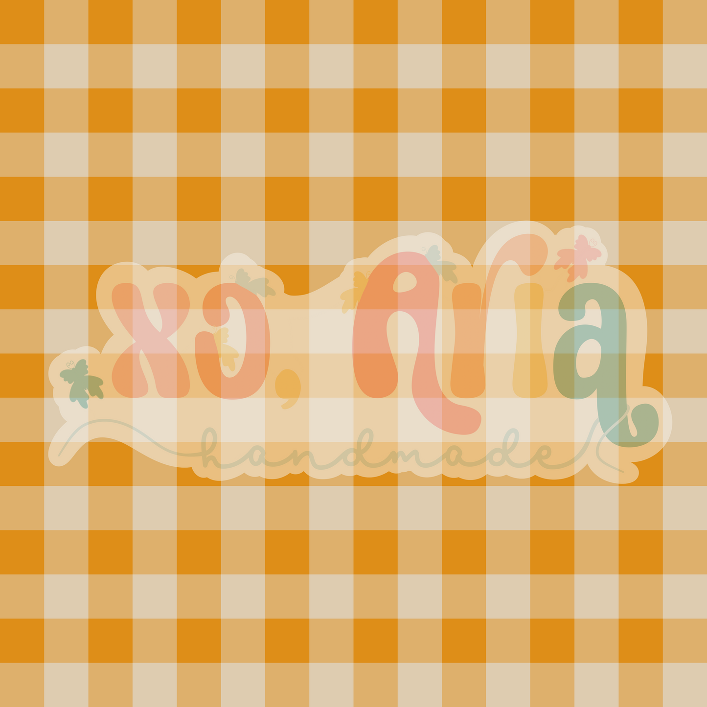 Yellow Gingham