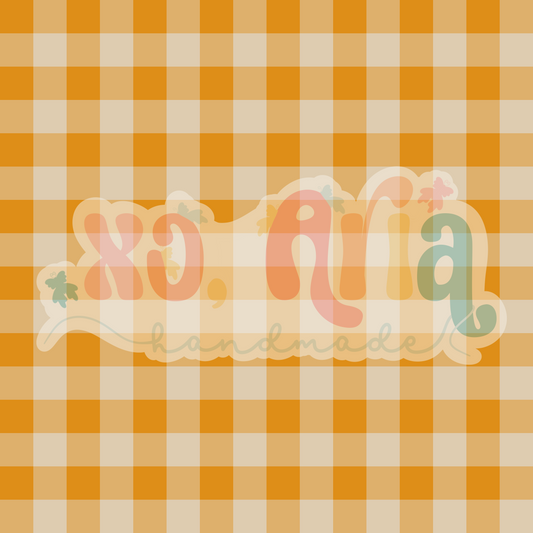 Yellow Gingham