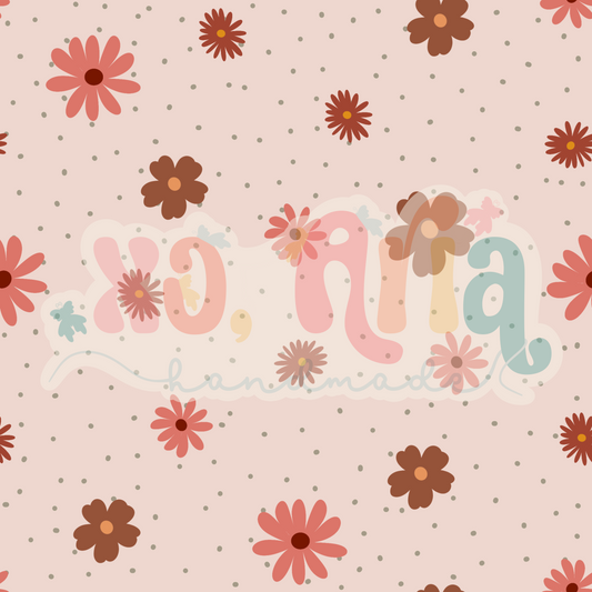 Cottage Floral & Dots