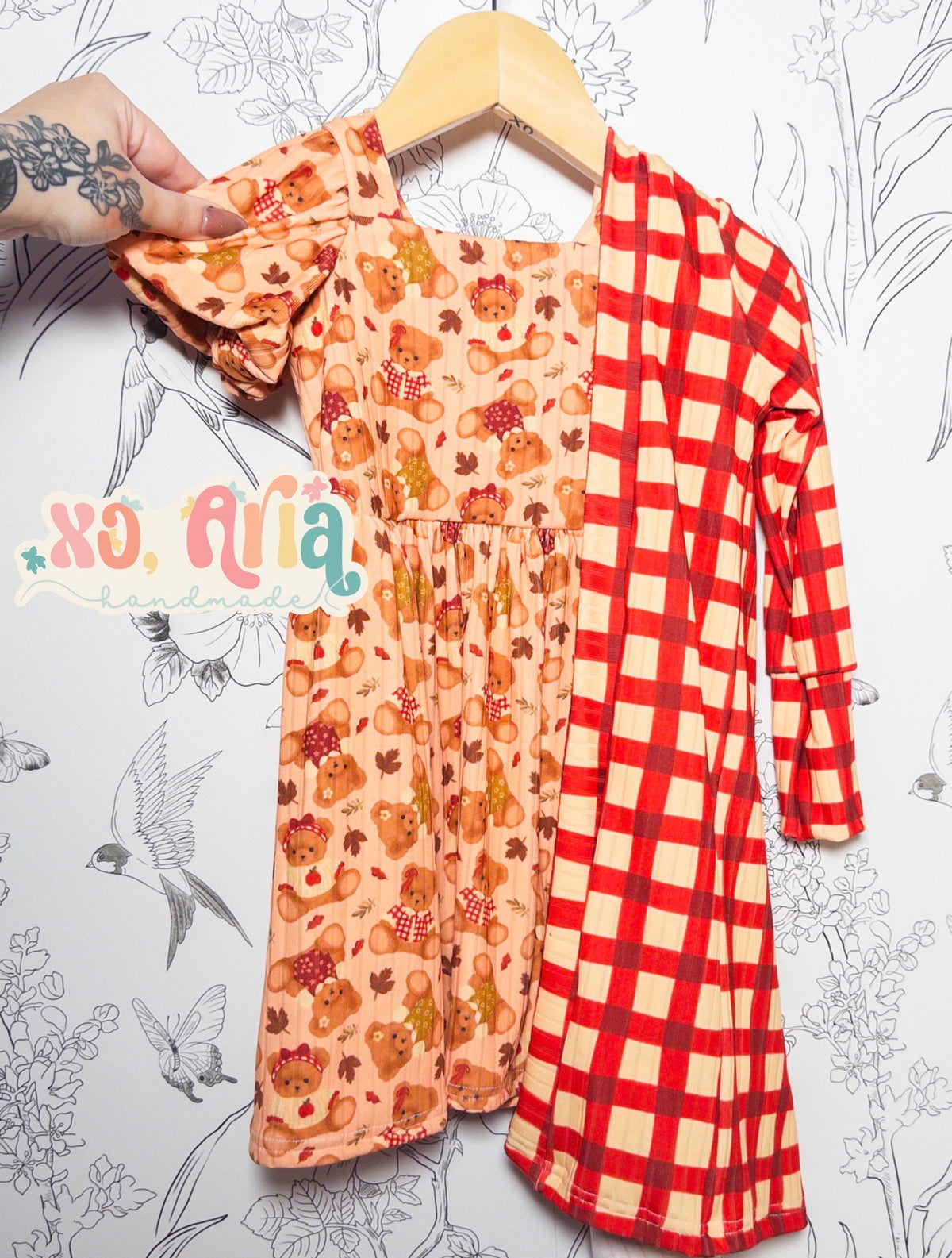 Fall Apple Gingham
