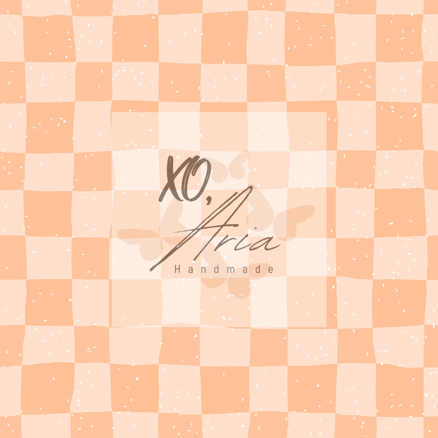 Orange Checkered