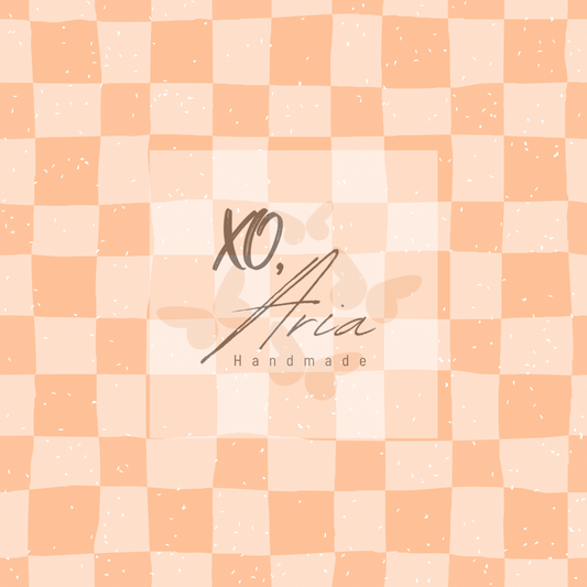 Orange Checkered