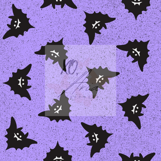 Bats on Purple