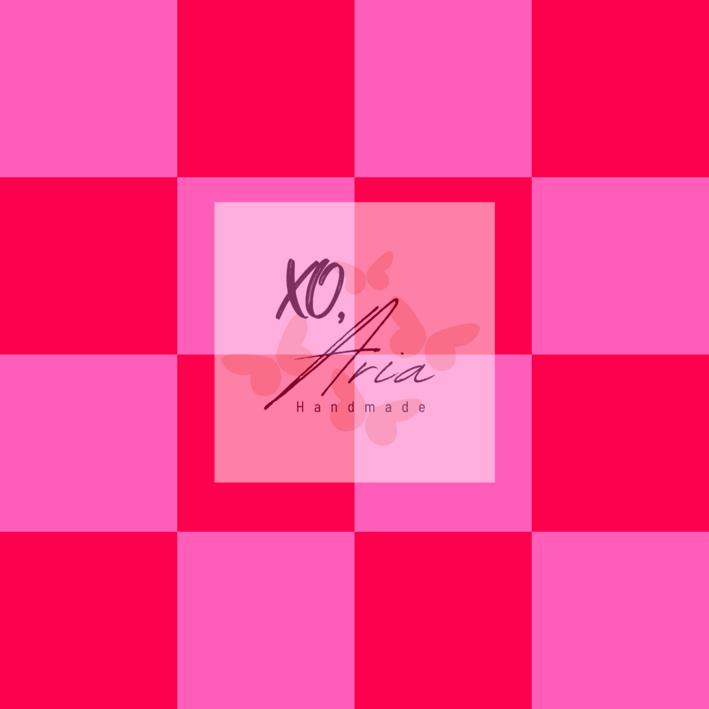 Hot Pink Checkered