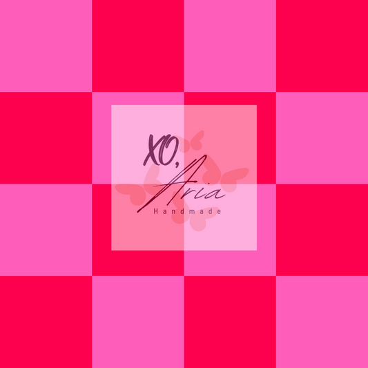 Hot Pink Checkered