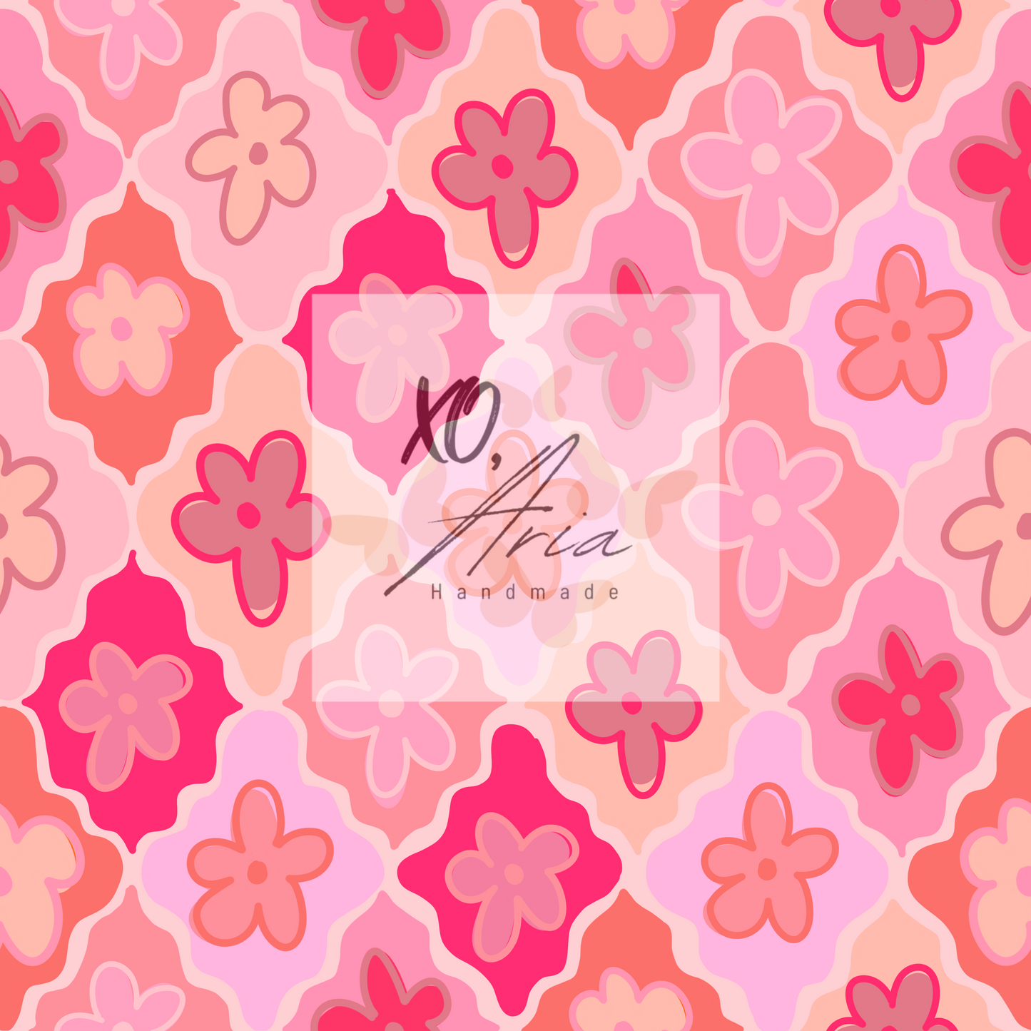 Vibrant Pink Floral