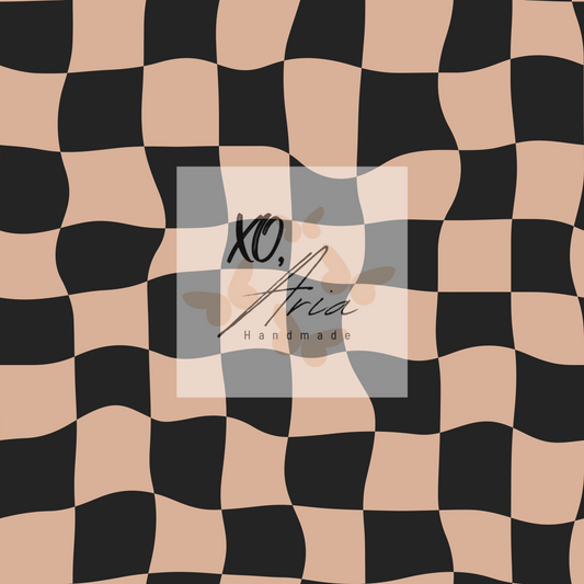 Wavy Checkered Neutrals