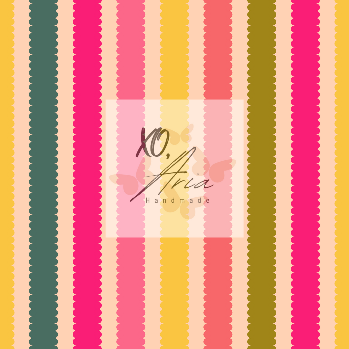 Scalloped Stripes