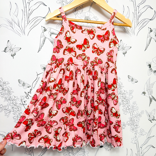4T RTS - Butterfly Cami Dress