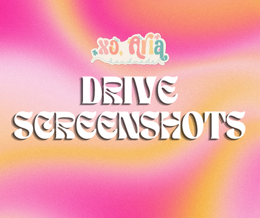 Drive Screenshots